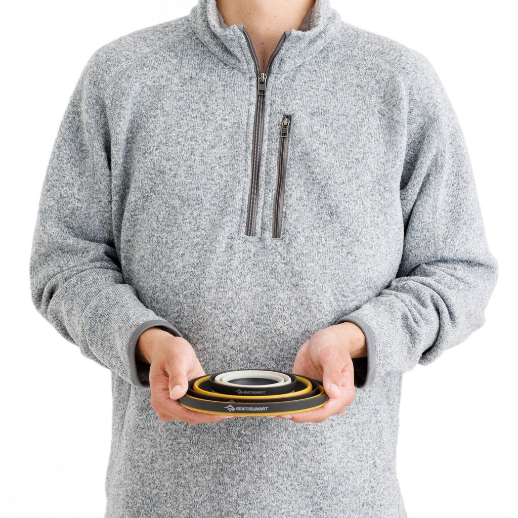 Sea To Summit Frontier Ultralight Collapsible Dinnerware Set 3pc