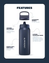 LifeStraw Filter Bottle 2.0 Go Series 1L