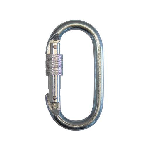 MMO Steel Oval Screwgate Carabiner