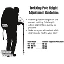 Outdoor Elements Ernstige Stapper Trekking Pole 110-135cm (Single)