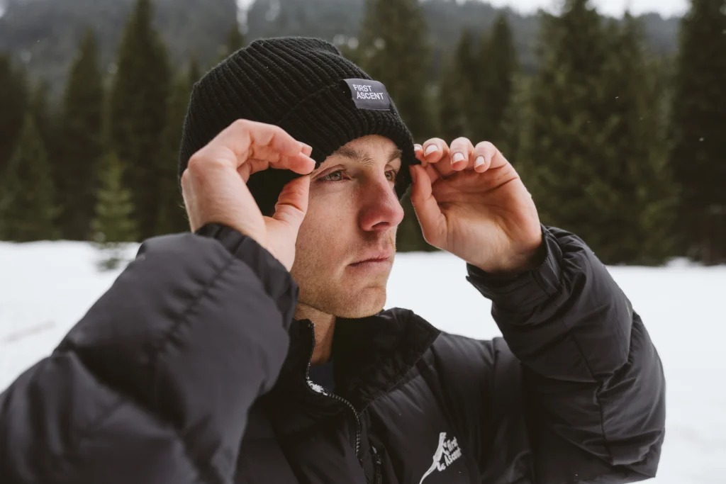 First Ascent Rib Knit Beanie