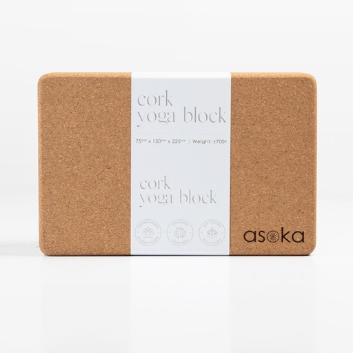 Asoka Cork Yoga Block 