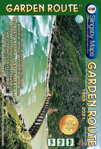 Slingsby Garden Route Touring Map 11th Edition
